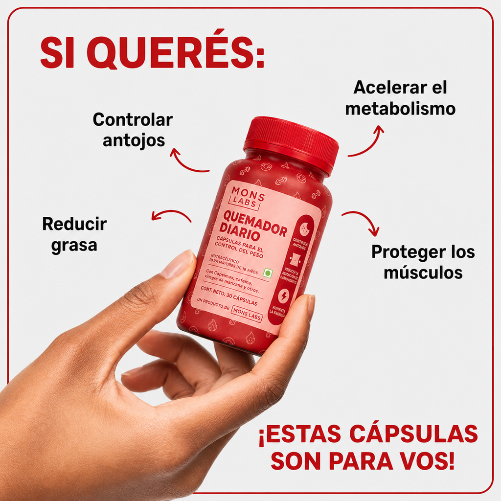Cápsulas quemadoras diarias